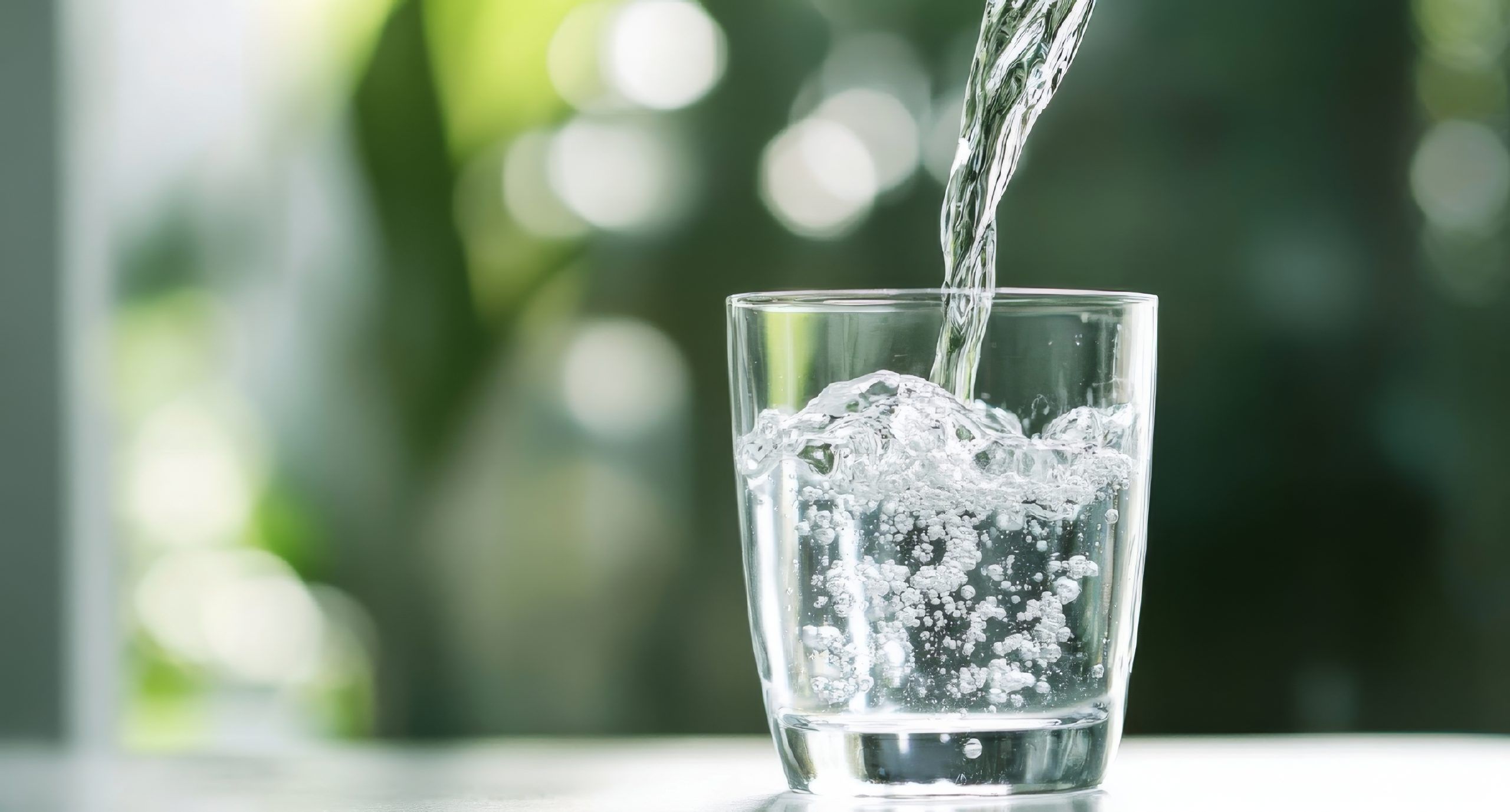 Glass of water