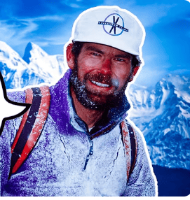 Climbing legend Rob Hall
