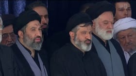 Ali Khamenei's sons attend his fuenral (except for Mojtaba)