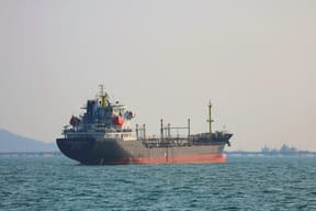 Ship in Hormuz