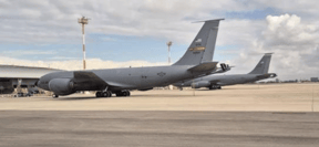  US Air Force refueling planes at Ben Gurion