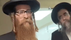 Hasidic Charity Collectors 