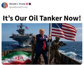 President Donald Trump post on X