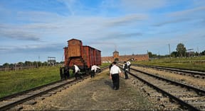 Death train at Buchenwald