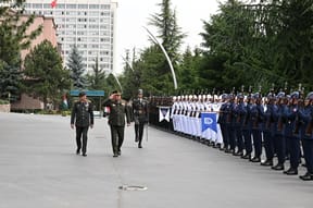 Jordanian and Turkish military chiefs