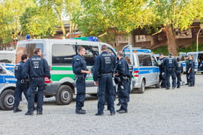 German police (illustrative)