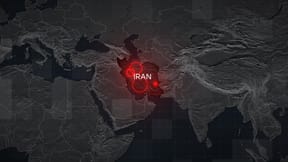 A detailed political map of Iran
