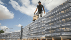 Bringing cement into the Gaza Strip