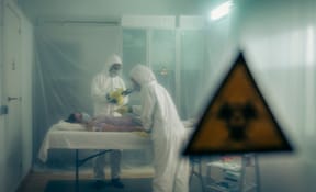 Sealed room for Ebola-infected patients