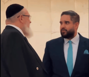 Maduro's Son Visits Caracas Synagogue