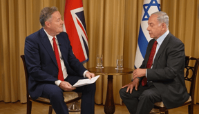 Piers Morgan interviews Netanyahu