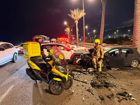 Scene of the crash