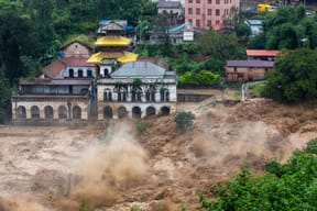 Flash floods in Nepal
