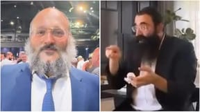 Rabbi Levi Yitzchak Chazan of Milan and Rabbi Mendy Gurevitch