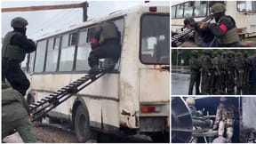 Russia Drills Anti-Terror Response at Border