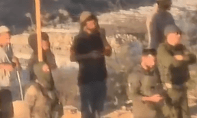 From the footage of the prayer with the soldiers