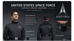 Trump's Space Force Uniforms Spark Backlash