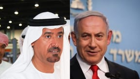 Netanyahu and the President of the United Arab Emirates