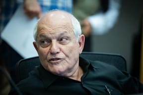 Minister Haim Katz at the Knesset
