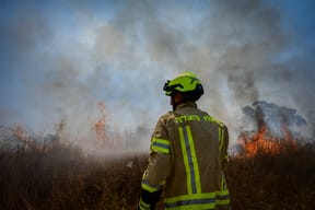 Firefighter illustration - the person pictured is unrelated to the article