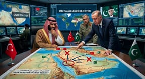 Turkey, Pakistan, Saudi Arabia