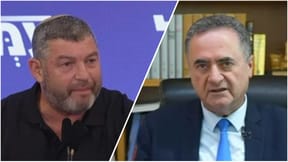 Defense Minister Israel Katz and Ofer Winter