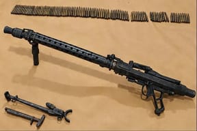 The machine gun seized in Gush Etzion