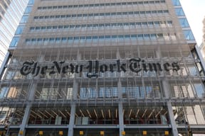 The New York Times building