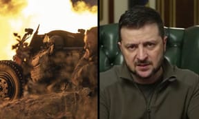 President Zelensky and the fighting
