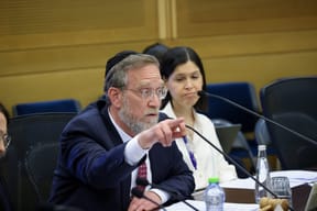 MK Pindrus at a Knesset session (archive)