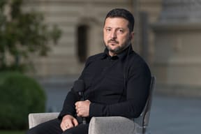 Ukrainian President Volodymyr Zelensky