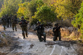 IDF Mountain Brigade (810) forces operating in the Har Dov sector