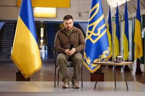 Ukrainian President Volodymyr Zelensky
