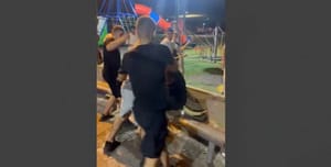 The incident of violence