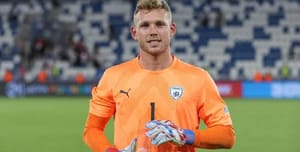 Daniel Peretz in the national team's uniform