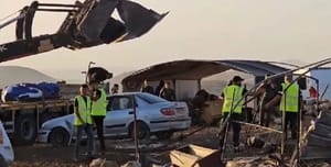 The destruction in Sde Yonatan
