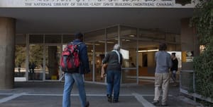 The old library building