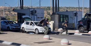 The scene of the attack