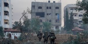 IDF forces in the Gaza Strip.