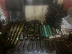 Hamas has hundreds and maybe thousands of weapons stores like these dispersed throughout the Strip.
