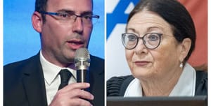 Simcha Rothman and Esther Hayut.