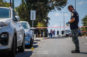 Crime scene, illustration