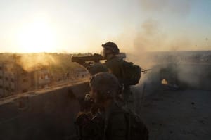 Kfir Brigade fighters operates in Khan Yunis, Gaza.