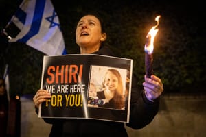 Protests for hostage release deal