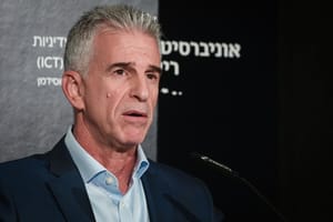 Mossad Director Dedi Barnea.
