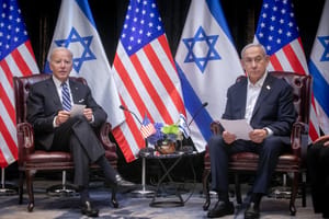 Biden and Netanyahu.