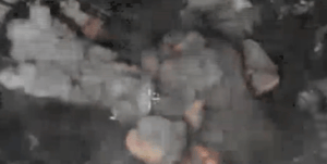 Striking Hezbollah targets.