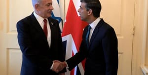 Netanyahu and Sunak.