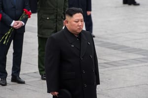 Kim Jong-un visiting Vladivostok.
