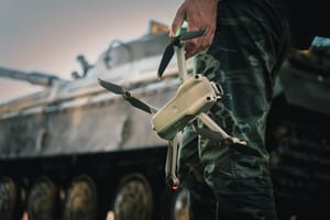 Drone device often used by military